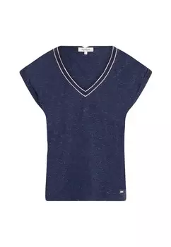 Базовая футболка SHORT-SLEEVED Morgan, темно-синий