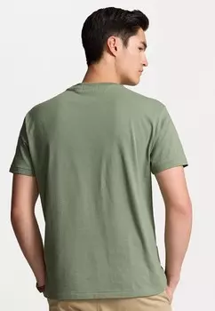 Базовая футболка SHORT SLEEVED Ralph Lauren, оливковый