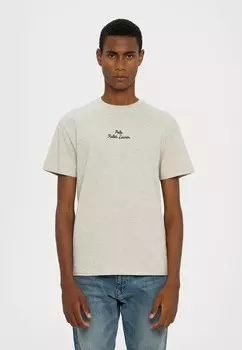 Базовая футболка SHORT SLEEVED Ralph Lauren, светло-серый