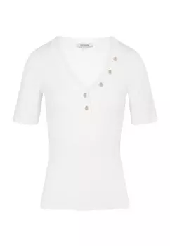 Базовая футболка SHORT SLEEVES Morgan, кремовый