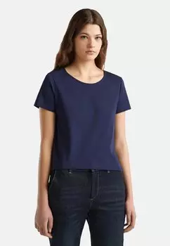 Базовая футболка SHORT SLEEVES United Colors of Benetton, синий