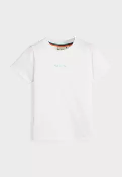 Базовая футболка SIGNATURE 3 PACK REGULAR FIT Paul Smith Junior, белый