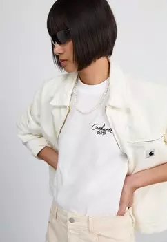 Базовая футболка SIGNATURE Carhartt WIP, белый
