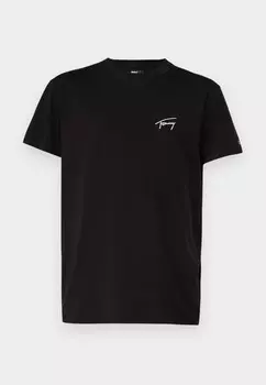Базовая футболка SIGNATURE TEE Tommy Jeans, черный