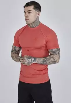 Базовая футболка SIKSILK, оранжевая