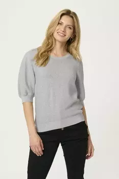 Базовая футболка SILLAR Cream, серый