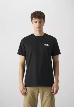 Базовая футболка Simple Dome Tee The North Face, черный