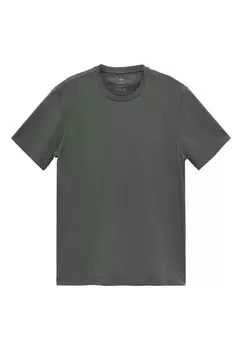 Базовая футболка SIPONTO Mango, зеленый