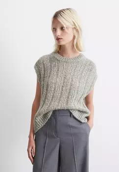 Базовая футболка SLEEVELESS ROUNDNECK Marc O'Polo, серый