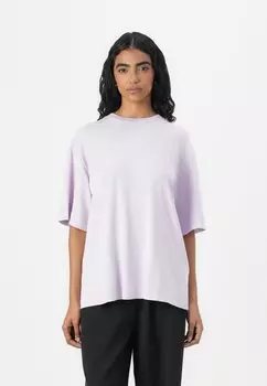 Базовая футболка SLFDIA OVERSIZED TEE Selected Femme, сиреневый