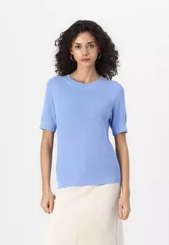Базовая футболка SLFELINNA Selected Femme, синий