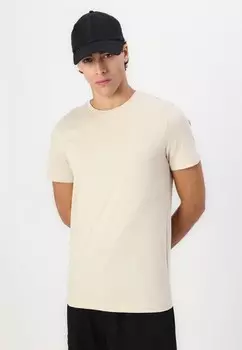 Базовая футболка SLHCORMAC O NECK TEE 3 PACK Selected Homme, бежевый