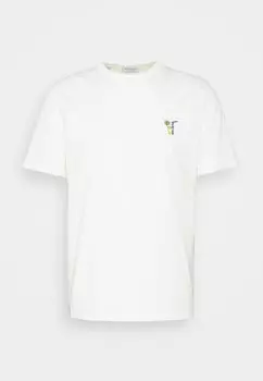 Базовая футболка Slhfresno Selected, цвет egret