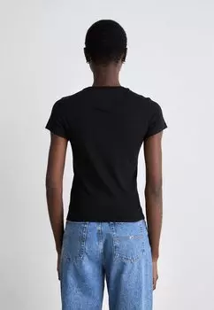 Базовая футболка SLIM C NECK TEE Tommy Jeans, черный