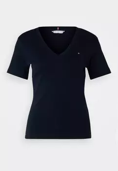 Базовая футболка Slim Cody Tommy Hilfiger, синий