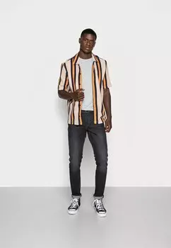 базовая футболка Slim Crewneck 2 Pack Levi's, цвет white/heather grey