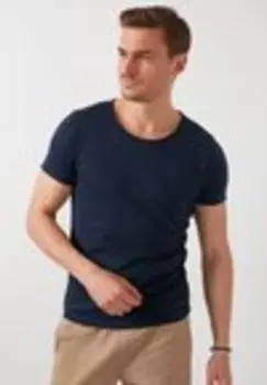 Базовая Футболка SLIM FIT Buratti, темно-синий