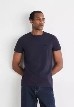 Базовая футболка Slim Fit Calvin Klein, цвет night sky
