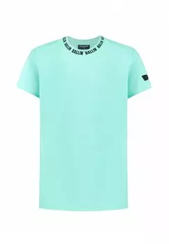 Базовая футболка SLIM FIT CREWNECK SS Ballin, цвет dark mint