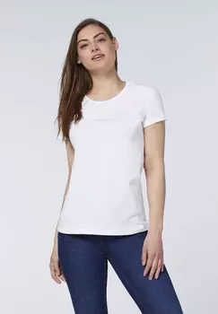 Базовая футболка SLIM FIT Detto Fatto, белый