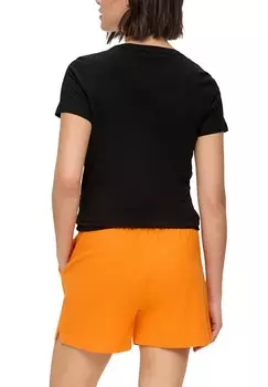 Базовая футболка SLIM-FIT s.Oliver, крапчатый антрацит
