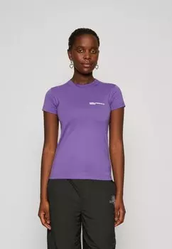 Базовая футболка SLIM FIT TEE Karl Lagerfeld Jeans, цвет ultra violet