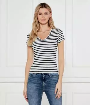 Базовая футболка Slim fit Tommy Jeans, белый