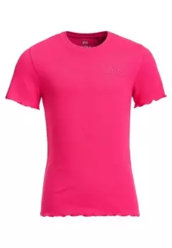 Базовая футболка SLIM FIT WE Fashion, розовый