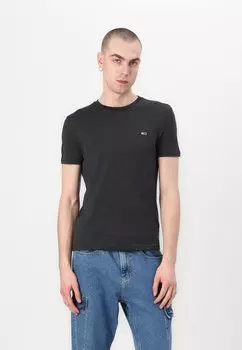 Базовая футболка SLIM JASPE TEE Tommy Jeans, черный
