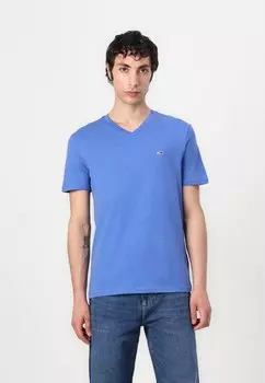 Базовая футболка SLIM JASPE V NECK TEE Tommy Jeans, синий