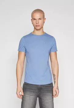 Базовая футболка Slim Jasper Neck Tommy Jeans, цвет charmed