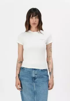 Базовая футболка SLIM LINEAR TEE Tommy Jeans, белый
