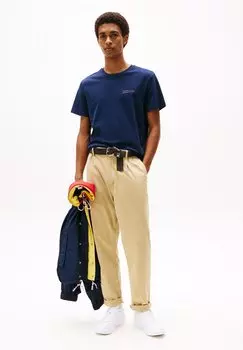 Базовая футболка SLIM MIX 2 PACK Tommy Jeans, молочный