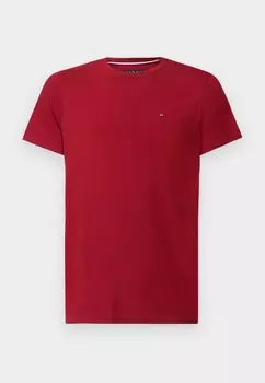 Базовая футболка SLIM TEE Tommy Hilfiger, красный
