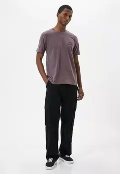 Базовая футболка SLOGAN CREW NECK SHORT SLEEVE Koton, фиолетовый