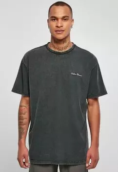 Базовая футболка Small Embroidery Urban Classics, черный