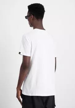 Базовая футболка SMALL LOGO Alpha Industries, белый