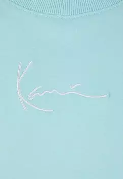 Базовая футболка SMALL SIGNATURE ESSENTIAL TEE Karl Kani, светло-голубой