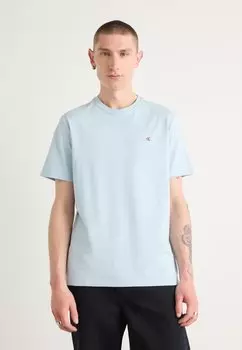 Базовая футболка SMOOTH SOLID TEE Calvin Klein Jeans, светло-голубой