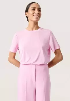 Базовая футболка Soaked in Luxury, фиолетовый