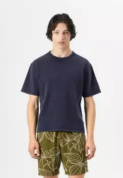 Базовая футболка SOFT CROPPED GAP, темно-синий