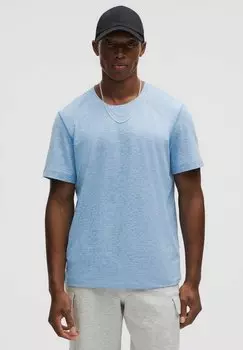Базовая футболка SOFT JERSEY SHORT SLEEVE lululemon, синий