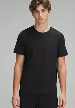 Базовая футболка Soft Short Sleeve lululemon, черный