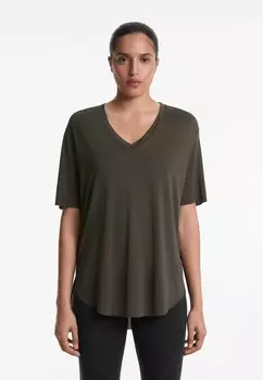 Базовая футболка SOFT-TOUCH SHORT-SLEEVED OYSHO, темно-серый