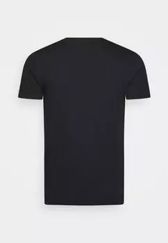 Базовая футболка Sorona Ss V-Neck B Noos Selected, черная