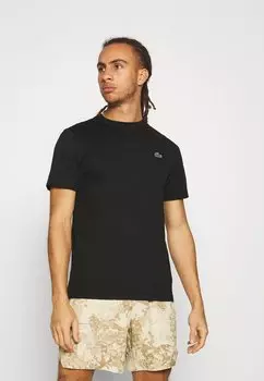 Базовая футболка Sports T-Shirt Lacoste, черный