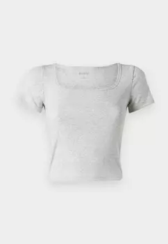 Базовая футболка SQUARE Hollister Co., серый