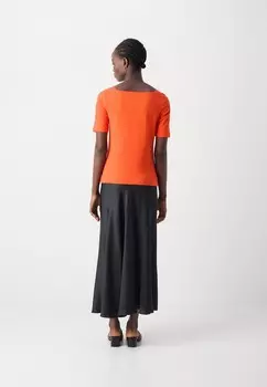 Базовая футболка SQUARE NECK Esprit, оранжевый