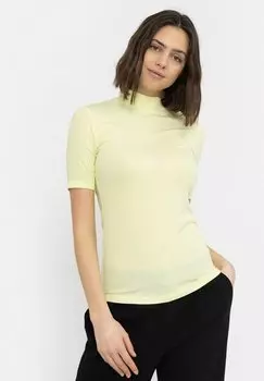 Базовая футболка SRFENJA Soft Rebels, бледно-желтый лайм