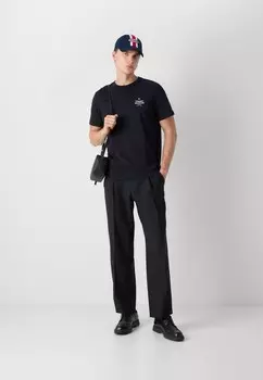 Базовая футболка STACK TEE Tommy Hilfiger, темно-синий